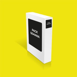 Pack semanal para personal de sala, camareros y barra